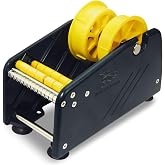 Excell LD-319 Economy Lightweight Label Dispenser (3" Wide, 1"/3" Core) | Lightweight plastic dispenser with 4 non-slip suction cups. Adjustable holder fits 3" wide rolls with 1" &amp; 3" cores.