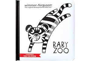 Manhattan Toy Wimmer-Ferguson Baby Zoo Board Book, Ages 6 Months and Up