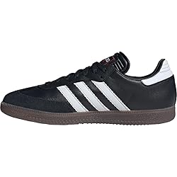 adidas Unisex-Adult Samba Indoor, Black/White/Vivid