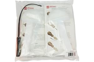 CPR SAVERS Adult/Child Face Shield Lung Bags, 100 Pack (Insertion Tool Included!)