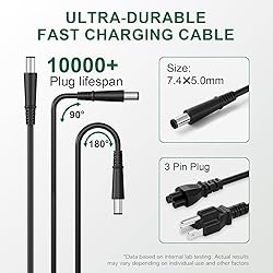 BIYTC 90W Laptop Charger Compatible with Dell