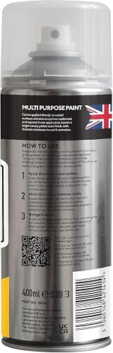 Jenolite Directorust Spray Paint Satin Canary Yellow 400ml Multi-Surface view 7