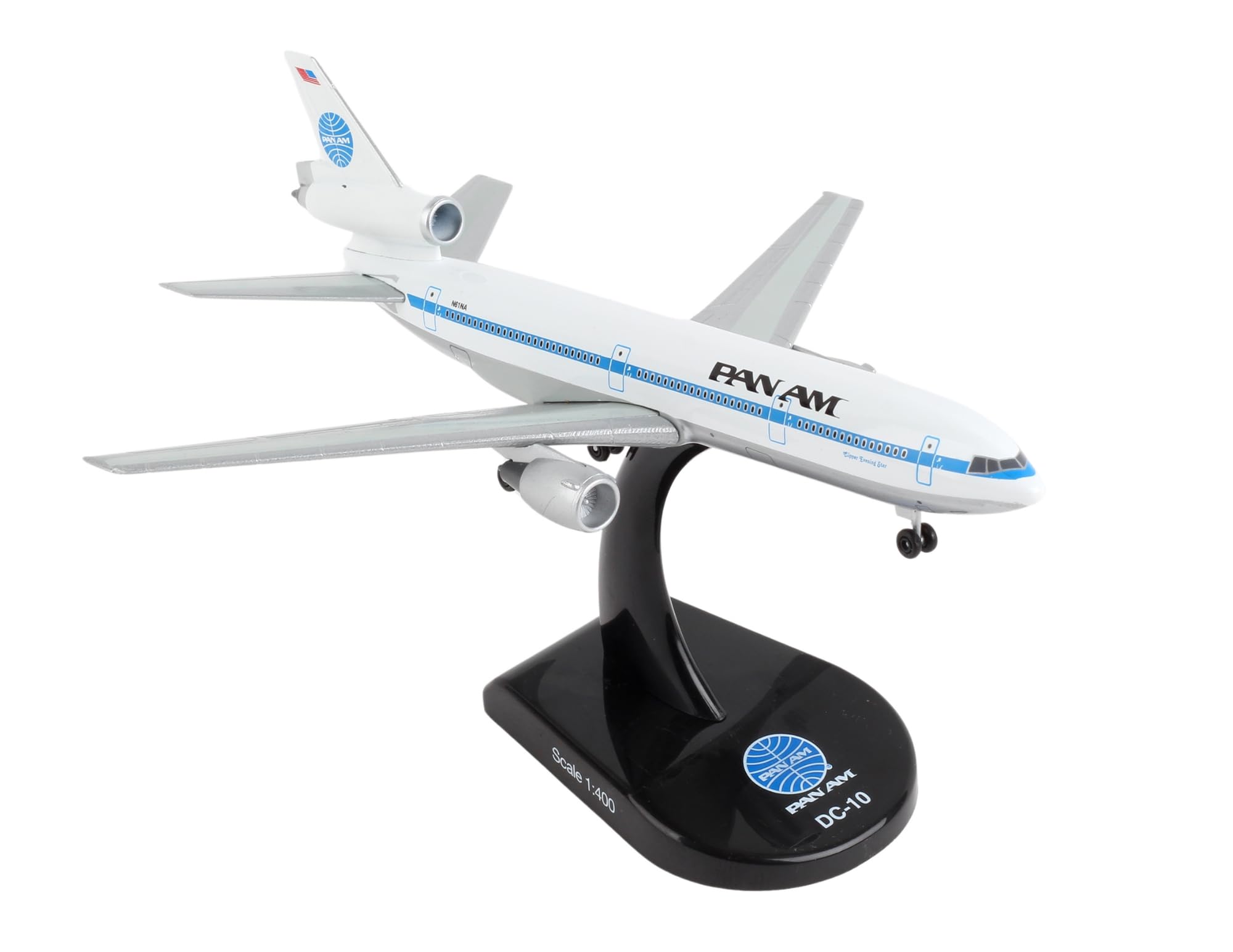Photo 1 of Postage Stamp Daron Pan Am DC-10 1/400