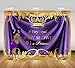 Mocsicka Baby Shower Backdrop Royal Little Princess Purple Crown Photography Background 7x5ft Vinyl Royal Purple Gold Baby Shower Party Banner Backdrops