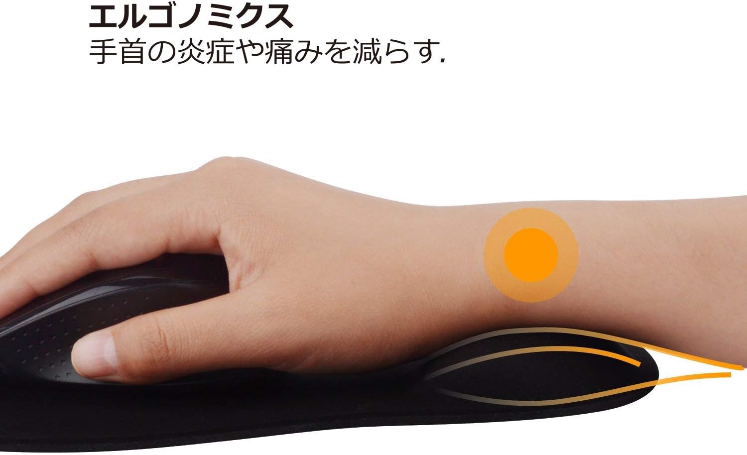 Amazon マウスパッド リストレスト 人間工学デザイン ミラックス パソコン 周辺機器 通販