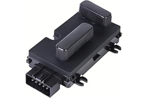 PANNUOSCS 8-Way Front Left Driver Side Power Seat Switch Compatible with 1999-2007 Cadillac Escalade Chevy Avalanche Silverado Suburban Tahoe GMC Sierra Yukon H2 Seat Control Switch Replaces 901-202 12450166