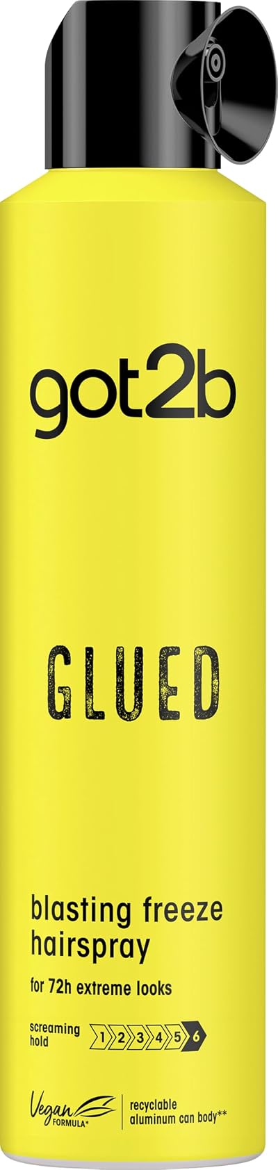 got2b Glued Blasting Freeze Hair Spray 300 ml Strong Hold Styling Fix