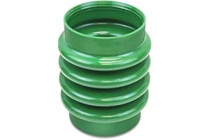 Xiaokeis Bellows Boot Jumping Jack Compactor Bellow for Wacker Rammer Tamper - OEM 1006882,TPU Compactor Tube ID170 mm H260 mm Compactor Tamper Bellows Boot Industrial Tool Part(Gree)