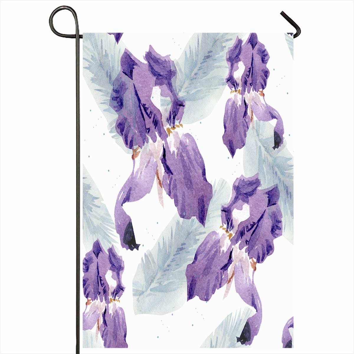 Best Iris Flower Garden Flag