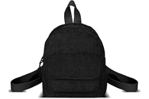 Corduroy Small Backpack for Womens Girls, Mini Backpack Casual Backpacks Cute Backpacks Purse with Adjustable Back Pack Strap