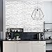Wallpaper Brick, Removable Self-Adhesive Contact Paper Roll for Room Decor (17.71x 197 inches)