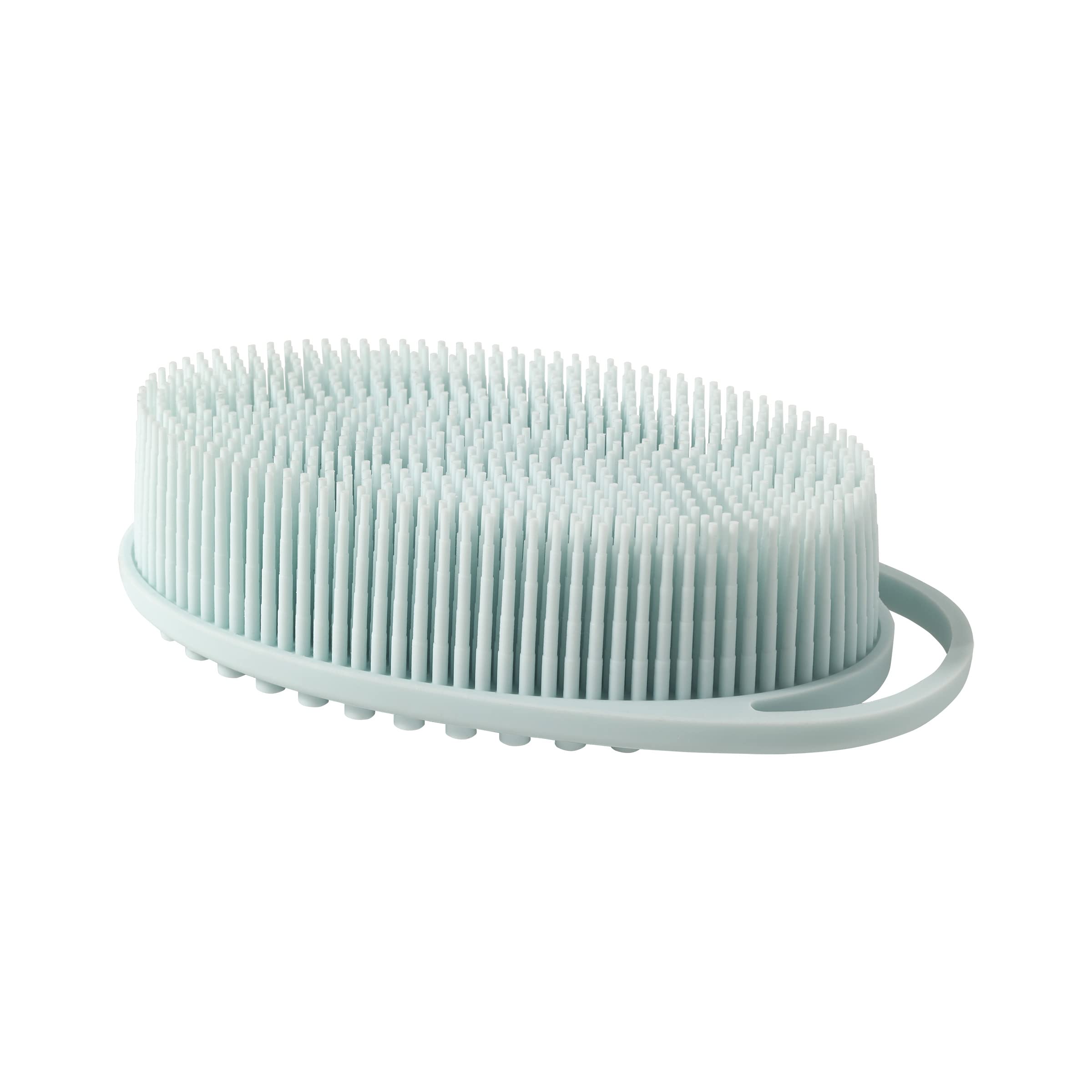Photo 1 of Freeman Premium Silicone Body Scrubber, Exfoliating & Massaging, Double Sided Silicone Scrubber, Durable & More Hygienic Than Loofah, for Men & Women, Cruelty-Free Shower & Bath Accessory, 1 Count