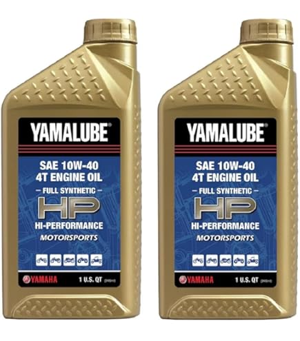 Amazon.com: Yamaha Yamalube 10W-40 4T Racing Spec Full Syntheic