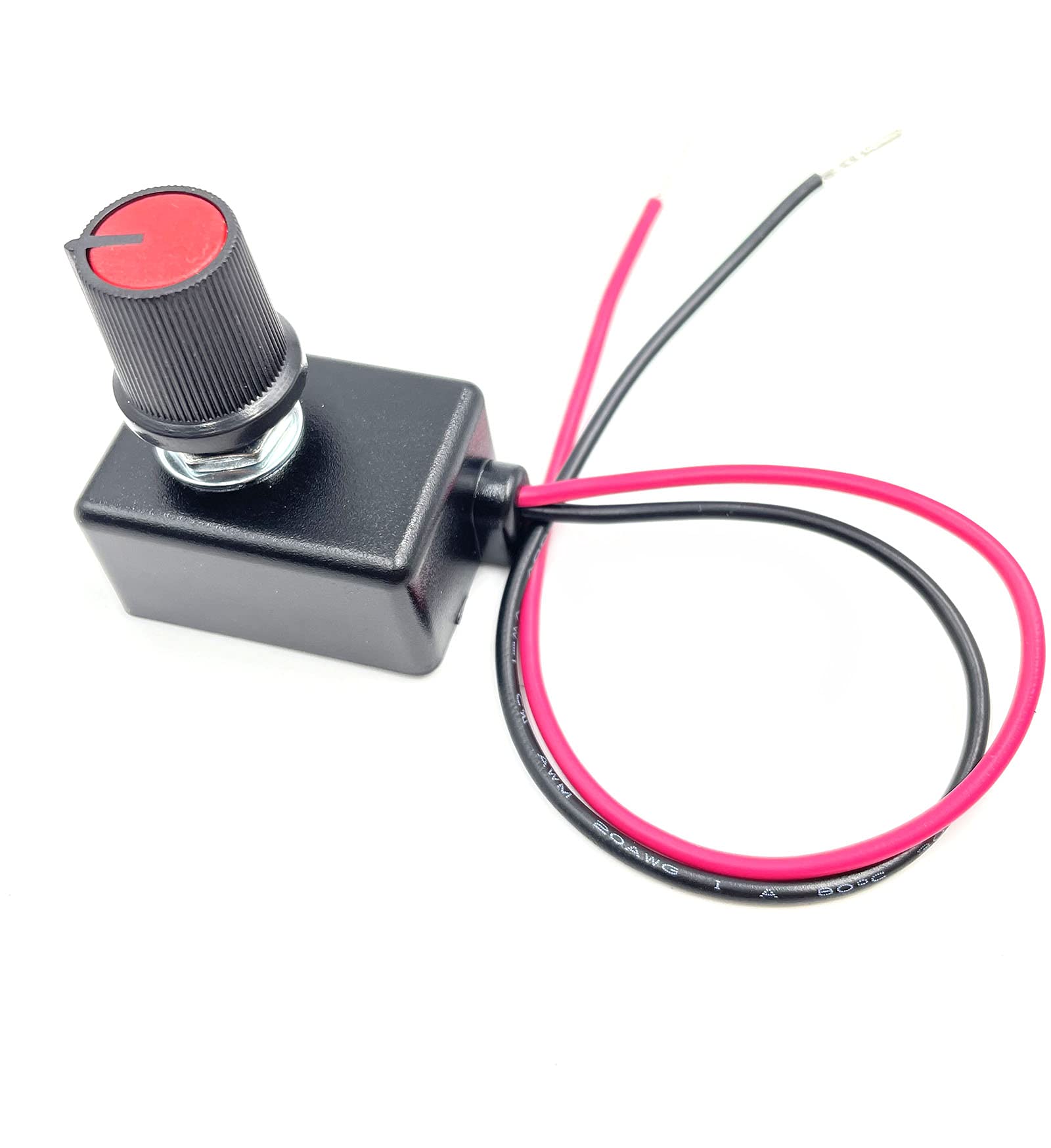 SAUTOP 1pcs Mini DC 0/1-10V Dimmer Knob Controller Rotary Switch PWM Dimming For Dimmable LED light Grow lamp Driver Interior Spotlight