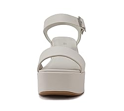 Soda LAUNCH ~ Women Open Toe Ankle Strap Platform
