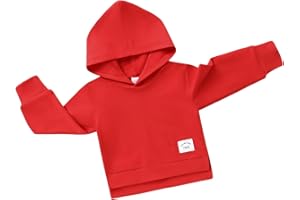 Happy Town Toddler Baby Boy Girl Sweatshirt Hoodie Pullover Fall Outfits Solid Crewneck Long Sleeve Blouse Top Shirt Clothes