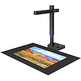CZUR Shine Ultra Pro Portable 24MP Document Scanner, USB Document Camera | Max DPI 440, A3 Large Format Book Scanner, Adjustable Height, Auto-Flatten &amp; Deskew, Compatible with Windows &amp; macOS