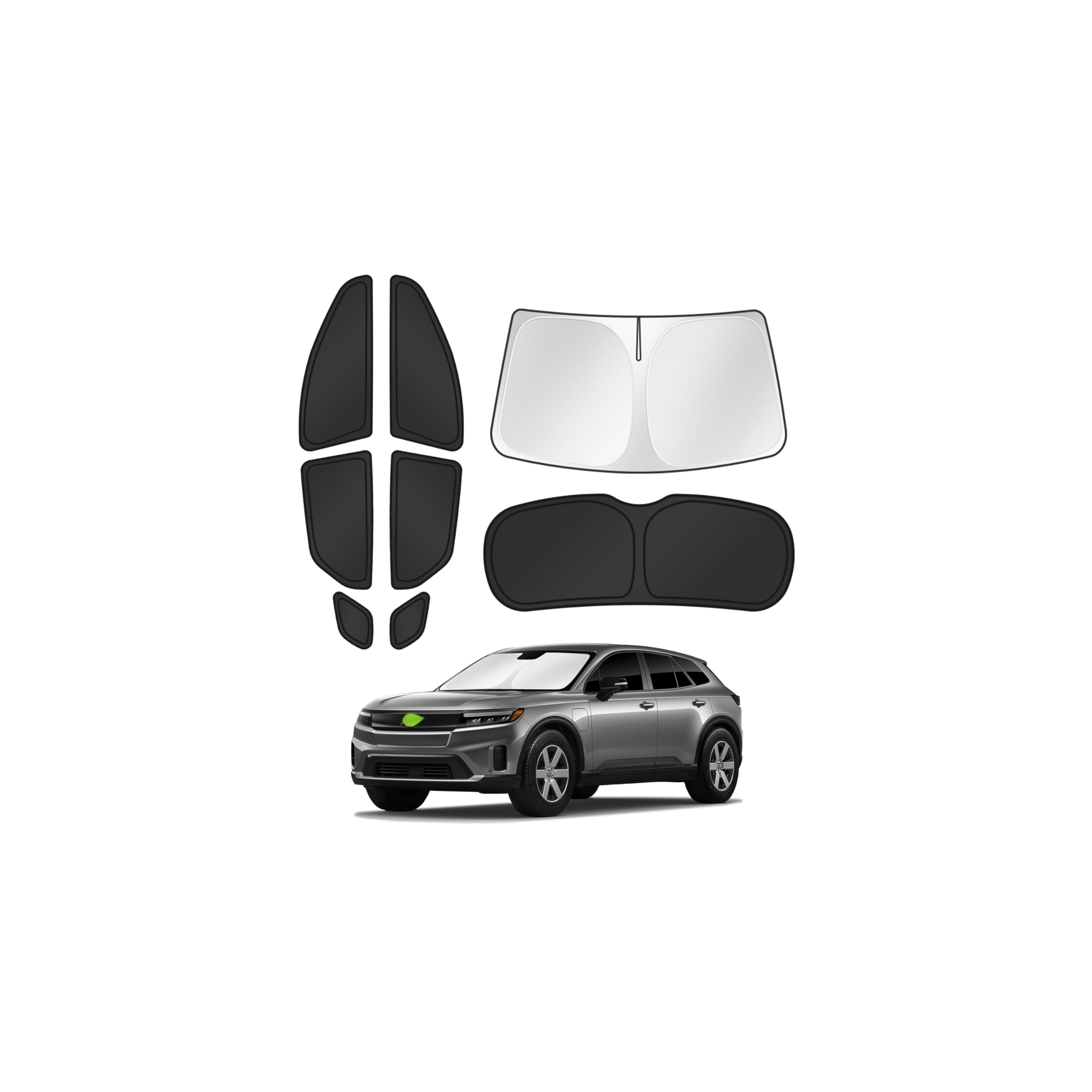 Photo 1 of Canvcle Sunshades for 2024-2025 2026 Honda Prologue Accessories Windshield Sun Shade Side Rear Window Shade Cover Sun Visor Shield Privacy Protection for Camping Keep Vehicle Cool Black 8PCS