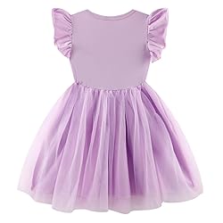 Girls Purple Tulle Dress Toddler Girls Tutu Dress