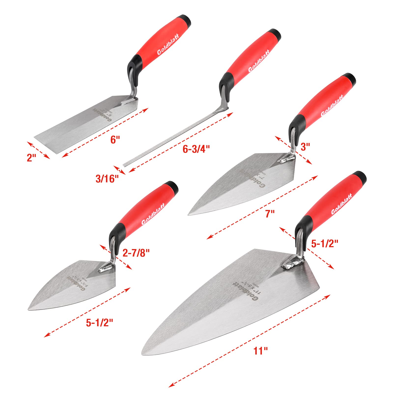 Set Di Attrezzi Marshalltown Per Muratori Con Borsa Degli Attrezzi In Tela | Leroy Merlin - Foto 10