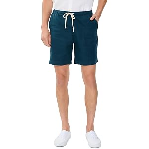 Alex Crane Men's Linen Bo Shorts 7"