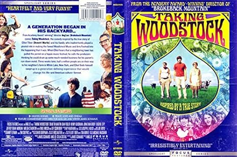 Taking Woodstock A True Story of a Riot a Concert and a Life