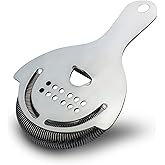The Art of Craft Hawthorne Strainer: Stainless Steel Cocktail Strainer for Home Bar and Professional Bartenders 5.75" x 3.87" x 1.25”