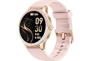 TOOBUR Smart Watch for Women, 40mm HD Smartwatch, Compatible with Android & iOS, Answer/Make Calls, Fitness Watch with Step/C