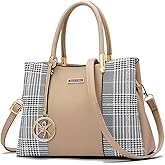 KURGOOL Women Purses and Handbags Top Handle Satchel Shoulder Bags Messenger Tote Bag for Ladie