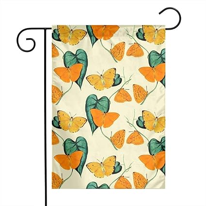 Amazon Com Gflag145 Garden Flag Butterfly Wallpaper Background