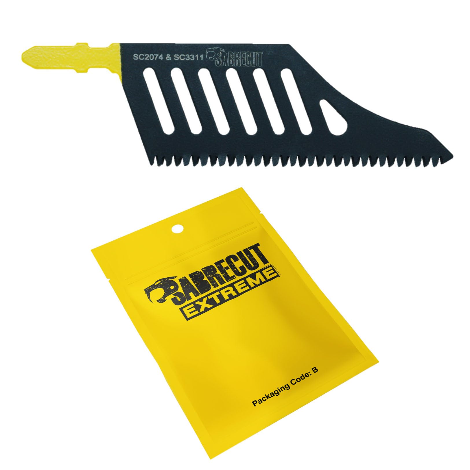 1 x SabreCut JSSC2074_1 T Shank HCS Wood Flush Cutting DT2074 Jigsaw Blade