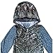 AME Jurassic World Blue Raptor Fleece Hooded Union Suit Boys Pajamas 4-16 (L (10/12))