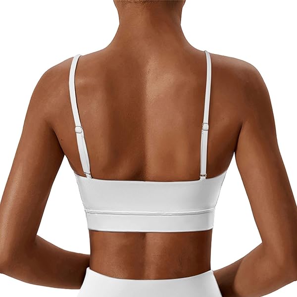 COMPER SPORTS BRA FOR WOMEN WIREFREE RACERBACK WORKOUT...