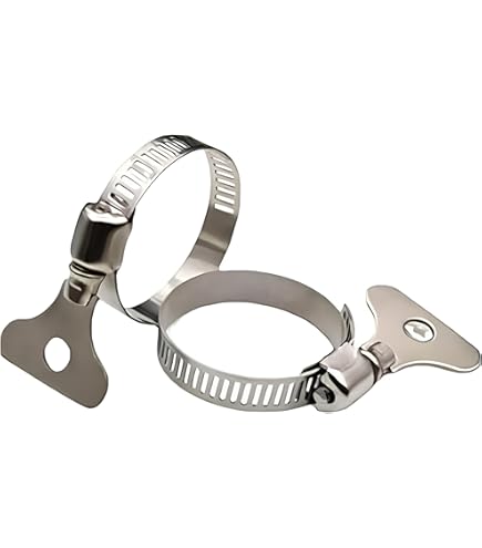 Collier De Serrage, Collier De Serrage En Acier Inoxydable 304, Collier De Serrage Réglable, Boucle Fixe 3m8 | Leroy Merlin