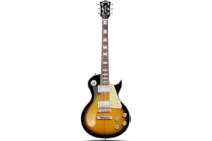 Leo Jaymz SC Series Electric Guitar – Mahogany Body, Laurel Fingerboard, Dual Humbuckers, Tune-O-Matic Bridge, C Neck, 18:1 Tuners (Sunburst)