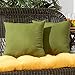 Greendale Home Fashions Outdoor Accent Pillows, Summerside Green, Set of 2