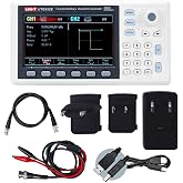 UNI-T UTG932E Function Generator Arbitrary Waveform 60 MHz Dual-Channel 200MSa/s 14 Bits Frequency Meter with USA Power Adapter USB Cable Power Cord(UTG932E 30 MHz 2ch)