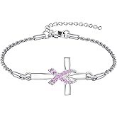 Cross Bracelet 925 Sterling Silver Origami Cross Bracelet Jewelry Gifts for Women Girls