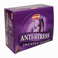 Anti Incense Cones and Cone Incense Burner Bundle