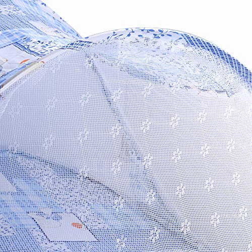 NNDA CO New Infant Baby Mosquito Net Tent Cradle Polyester Mesh Crib Netting Folding