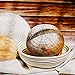 RABA Proofing Baskets 9.5’ Round Bread Made By Natural Rattan, Beige For Home Bakers And Bread Making