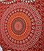 Queen Indian Traditional Hippie Cotton Beach Coverlet Curtain Bohemian Wall Hanging Tapestry