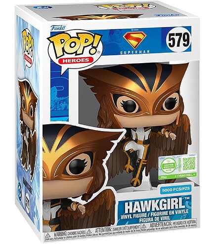 Amazon.com: Funko Pop! DC Comics: Superman - Hawkgirl (5,000