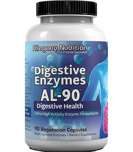 洋楽 anesthesy Amazon.com: Allegany Nutrition Gluten Free Digestive Enzymes - 90