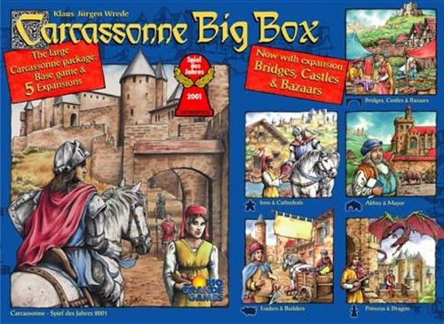 Rio Grande Games Carcassonne Big Box 3
