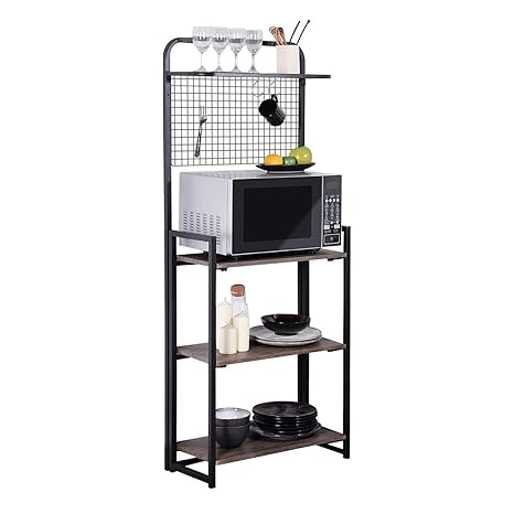 Green Forest - Estante Plegable de 4 Niveles para Cocina con ...