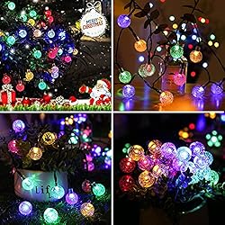 Solar String Lights Outdoor 100 Led 40 Feet