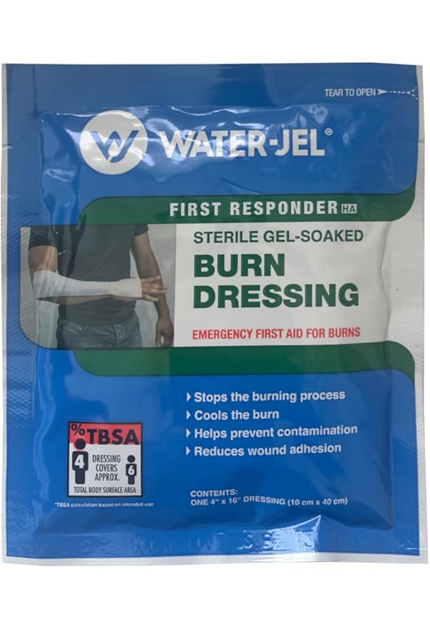 Water-Jel Military Burn Dressing 4" X 16
