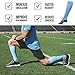 Go2Socks Compression Socks for Men Women Nurses Runners 20-30mmHg Medical Stocking Athletic(2pBluePolka,L)