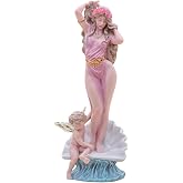 SAIONJI Aphrodite Statue, 9 Inch Greek Goddess Venus and Cupid Figurine | Classical mythology sculpture for altars, shelves, homes, or offices, and a thoughtful gift for Greek and Roman decor lovers.